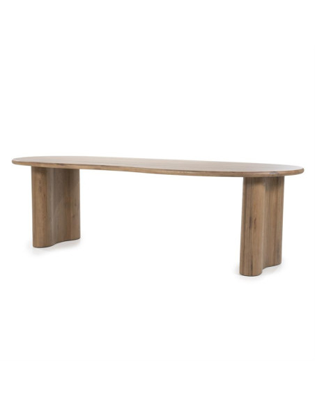 Table de repas Josh forme haricot 250 cm