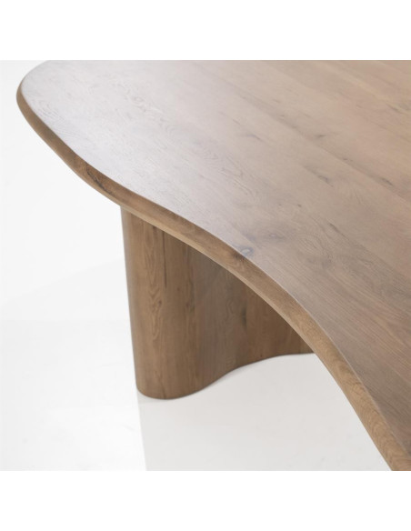 Table de repas Josh forme haricot 250 cm