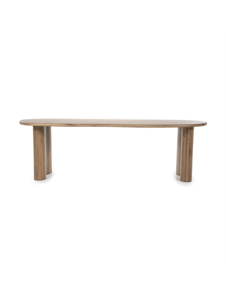 Table de repas Josh forme haricot 250 cm