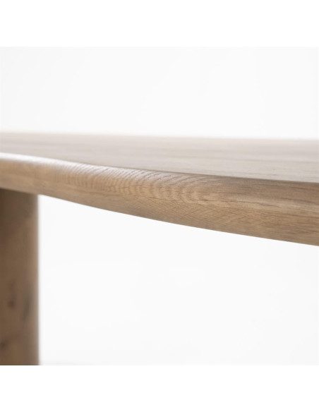 Table de repas Josh forme haricot 250 cm