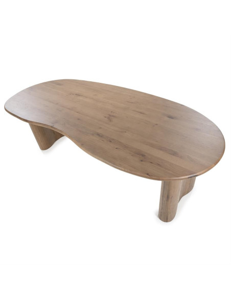 Table de repas Josh forme haricot 250 cm