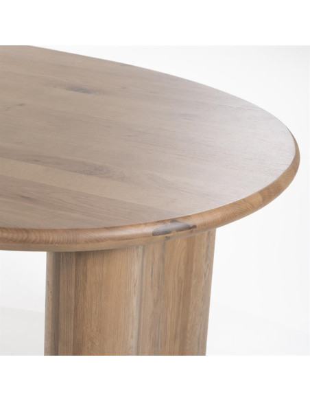 Table de repas Josh forme haricot 250 cm