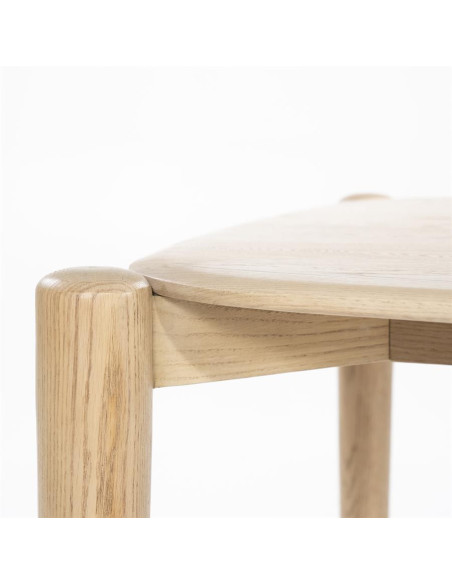 Grande table en chêne clair Selbu 240 cm