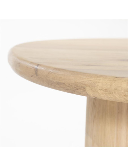 Grande table Josh forme haricot 3 m