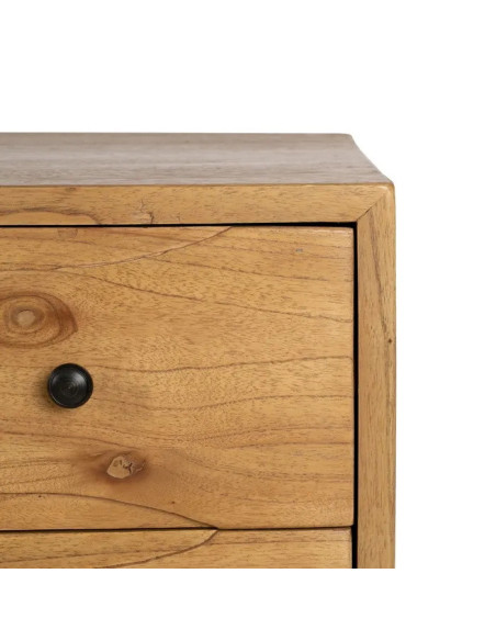 Commode 8 tiroirs en bois de mindi