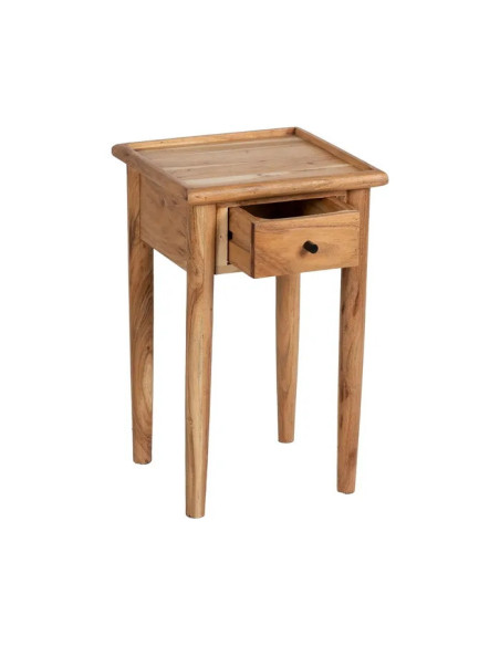 Chevet en manguier avec tiroir