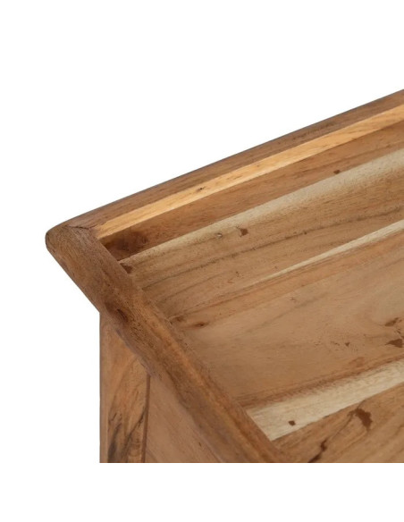 Chevet en manguier avec tiroir