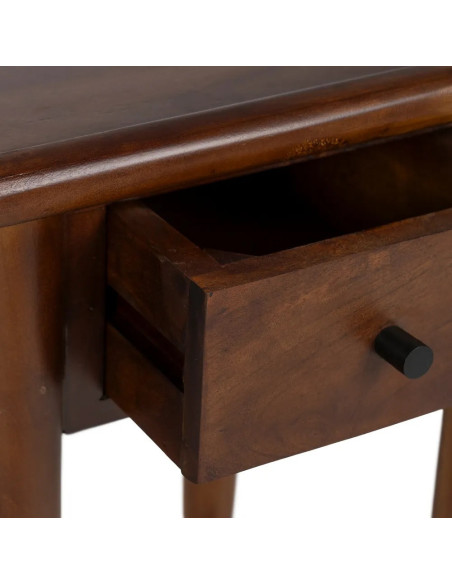 Chevet en manguier avec tiroir