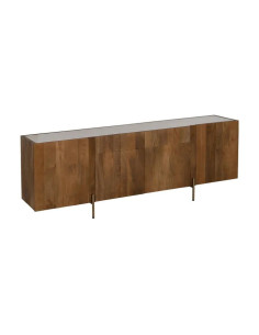 Grand bahut en acacia et... 2