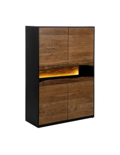 Armoire haute Led en bois...