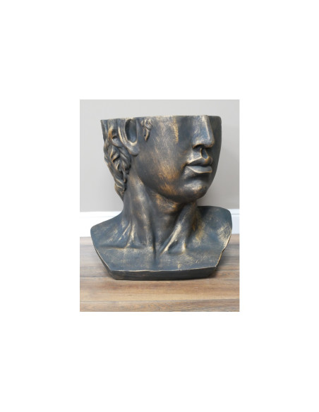 Table basse originale motif tête