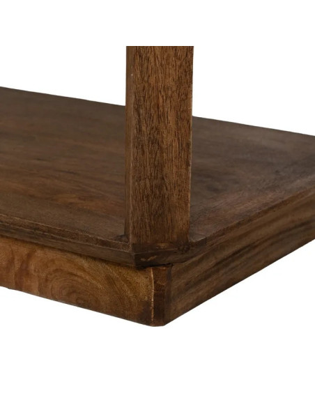 Grande console en bois multi compartiments