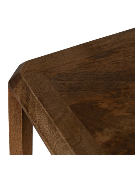 Grande console en bois multi compartiments