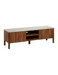 Meuble TV en acacia et...