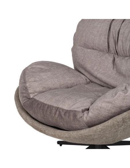 Fauteuil pivotant très confortable Papillon