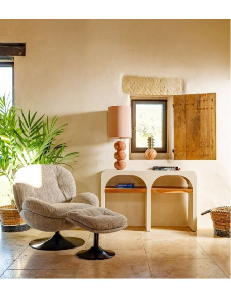 Console double plateau avec arches