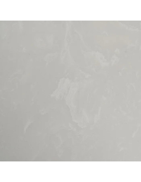 Console en bois avec plateau en marbre blanc