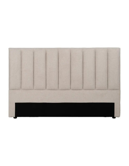 Tête de lit rectangulaire en tissu