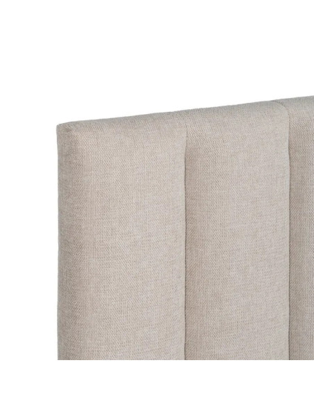 Tête de lit rectangulaire en tissu