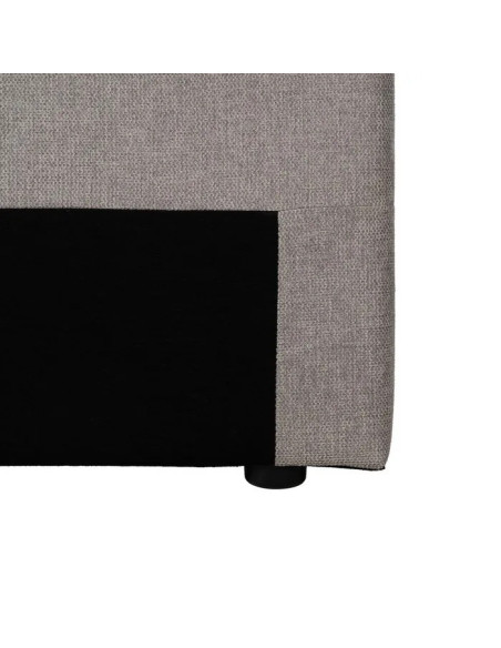 Tête de lit rectangulaire en tissu