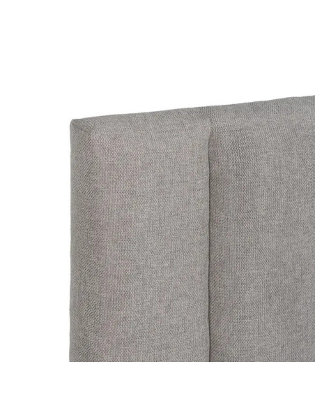 Tête de lit rectangulaire en tissu