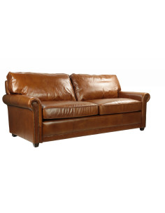 Canapé convertible en cuir...