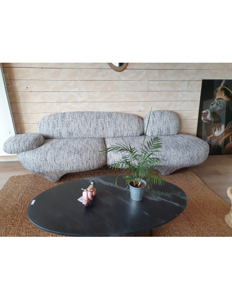 Grand canapé Design en tissu chiné Barkley