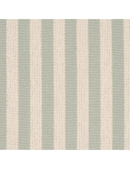 Fauteuil rétro en tissu rayé