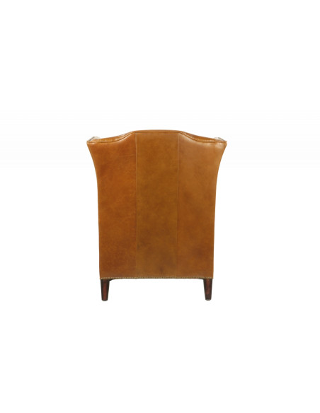 Fauteuil élégant en cuir Palmier