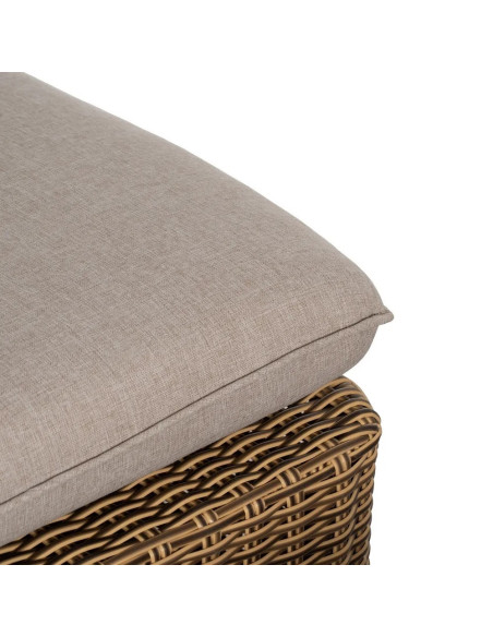 Ensemble de jardin 4 pièces structure en aluminium