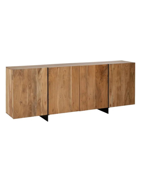 Grand buffet 4 portes en bois d'acacia