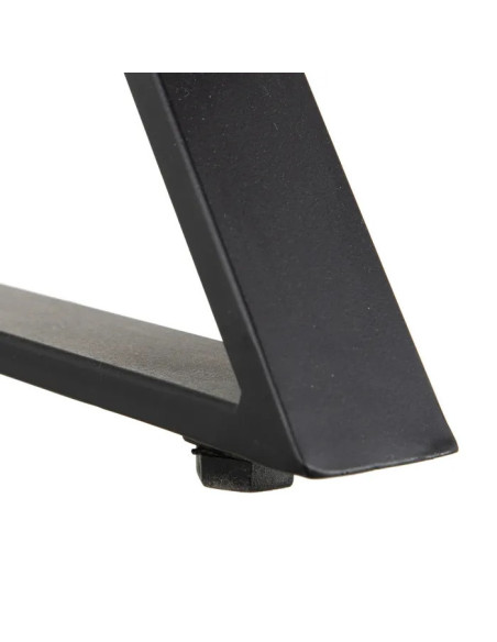 Bureau 2 tiroirs en manguier et métal