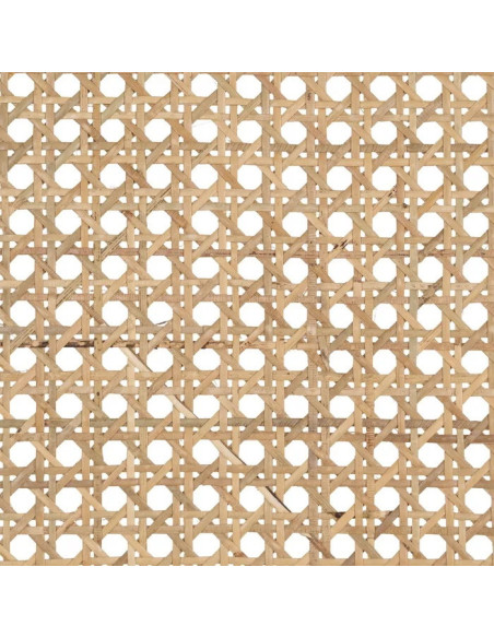 Fauteuil lounge en hévéa et rotin