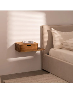 Lot de 2 chevets muraux en...