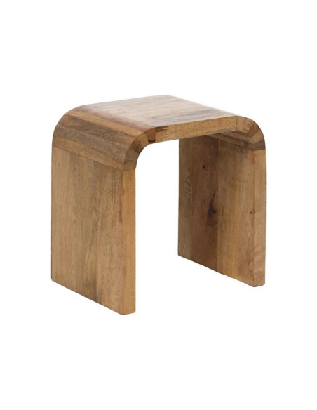 Table de chevet arrondie et minimaliste