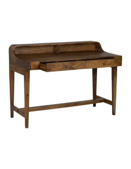 Secrétaire en bois de manguier avec tiroirs
