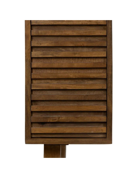 Bureau en manguier avec porte latérale