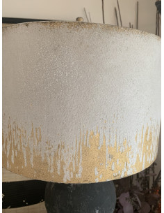 Grande lampe en métal effet... 2