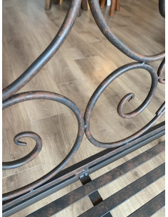 Banc de jardin en métal... 2