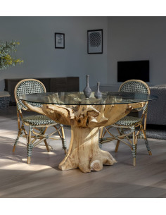 Table de repas ronde en...