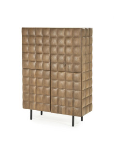 Armoire 4 portes damier en...