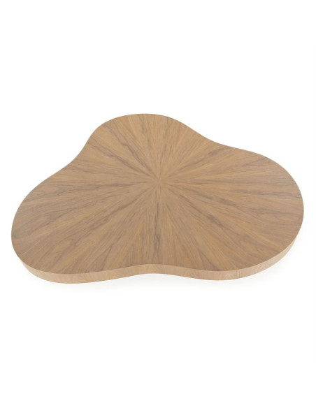 Table basse organique trois pieds Bobbie 150 cm