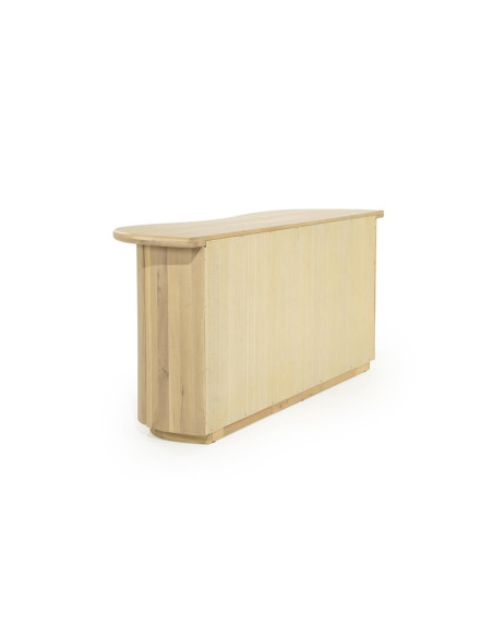 Buffet 4 portes en chêne Vague