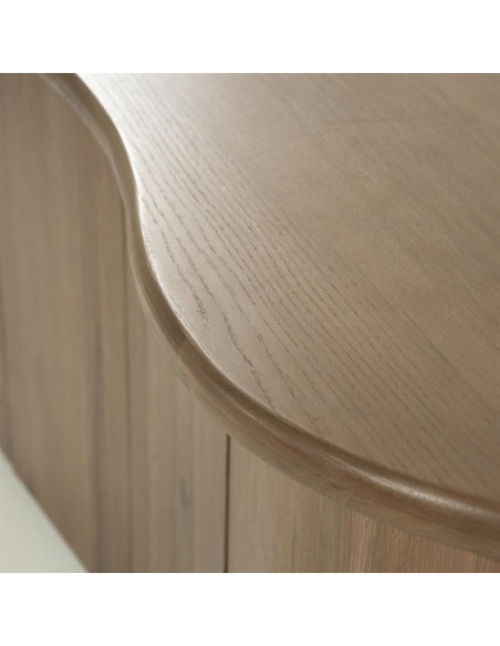 Buffet 4 portes en chêne Vague