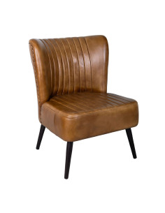 Fauteuil lounge en cuir...