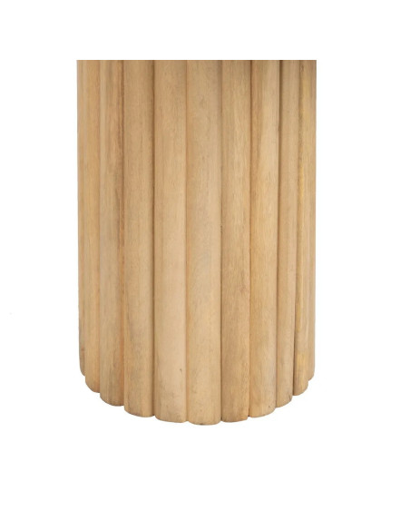 Table de salon ovale en bois clair Montmartre