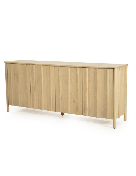 Buffet rectangulaire 4 portes en chêne Jack