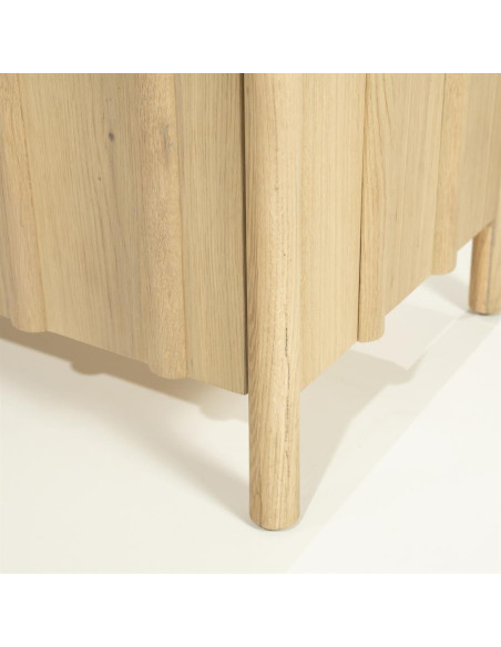 Buffet rectangulaire 4 portes en chêne Jack