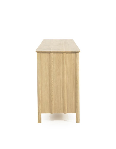 Buffet rectangulaire 4 portes en chêne Jack