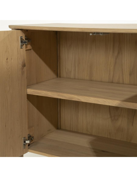 Buffet rectangulaire 4 portes en chêne Jack